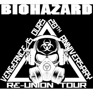 ดีมาก เสื้อยืด พิมพ์ลายวงร็อค Biohazard สไตล์พังก์ร็อค ยุค 70s 80s 90s สีดํา สําหรับผู้ชาย