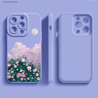 Samsung Galaxy Note 20 10 9 8 Lite Plus Ultra เคสซัมซุง สำหรับ Flower Cloud เคส เคสโทรศัพท์