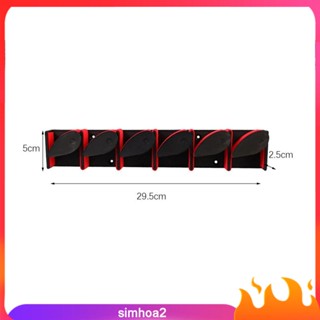 [Simhoa2] ชั้นวางคันเบ็ดตกปลา 6 ช่อง แบบติดผนัง สําหรับทุกประเภท