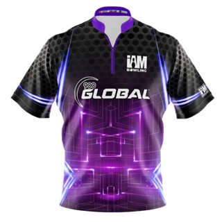 เสื้อโปโล 3D 900 Global DS Bowling Jersey 1502-9G สําหรับผู้ชาย