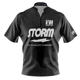 Storm DS เสื้อโปโล แขนสั้น พิมพ์ลายโบว์ลิ่ง 2040-ST 3D