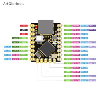 บอร์ดไมโครคอมพิวเตอร์ พลังงานต่ํา Cortex-M0+ Raspberry Pico Board RP2040 Dual-Core 264KB ARM N