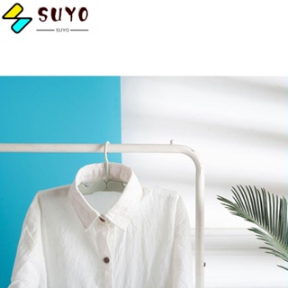 Suyo ไม้แขวนเสื้อพลาสติก พับได้ กันลม แบบพกพา สีเขียว อเนกประสงค์ สําหรับเดินทาง