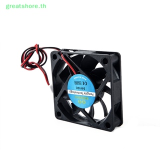 Greatshore 6015 พัดลมระบายความร้อนฮีทซิงค์ 12V 24V สําหรับเครื่องพิมพ์ 3D TH