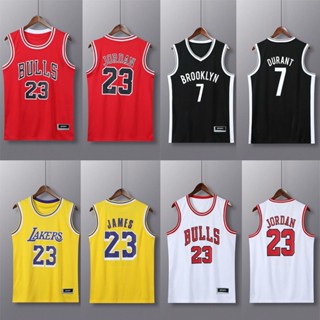 เสื้อกีฬาบาสเก็ตบอล เบอร์ 1 เสื้อกีฬาบาสเก็ตบอล ลายทีม James Jersey Wade 23 ชุดเยือน