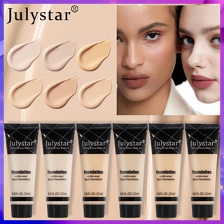 Julystar รองพื้น คอนซีลเลอร์ เนื้อแมตต์ ควบคุมความมัน กันน้ํา ป้องกันเหงื่อ เครื่องสําอางเสริมความงาม