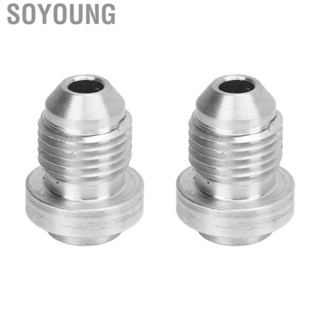 Soyoung 6AN Weld Bungs Durable Bung Wide Inlet for Car