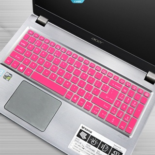 BLUEDIO แผ่นซิลิโคนครอบคีย์บอร์ด กันฝุ่น 15.6 นิ้ว สําหรับ Acer Aspire e15 E5-573G 532 522 V3-574 F5-572G VN7-592G T5000 TMP258 [CAN]