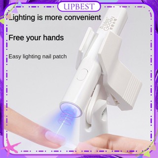 ♕ Miss Gooey Nail Art Handheld One-word Lamp Portable Power Storage Usb Charging Quick-dry-drying Phototherapy Lamp Manicure Tool For Nail Shop 4 Designs UPBEST