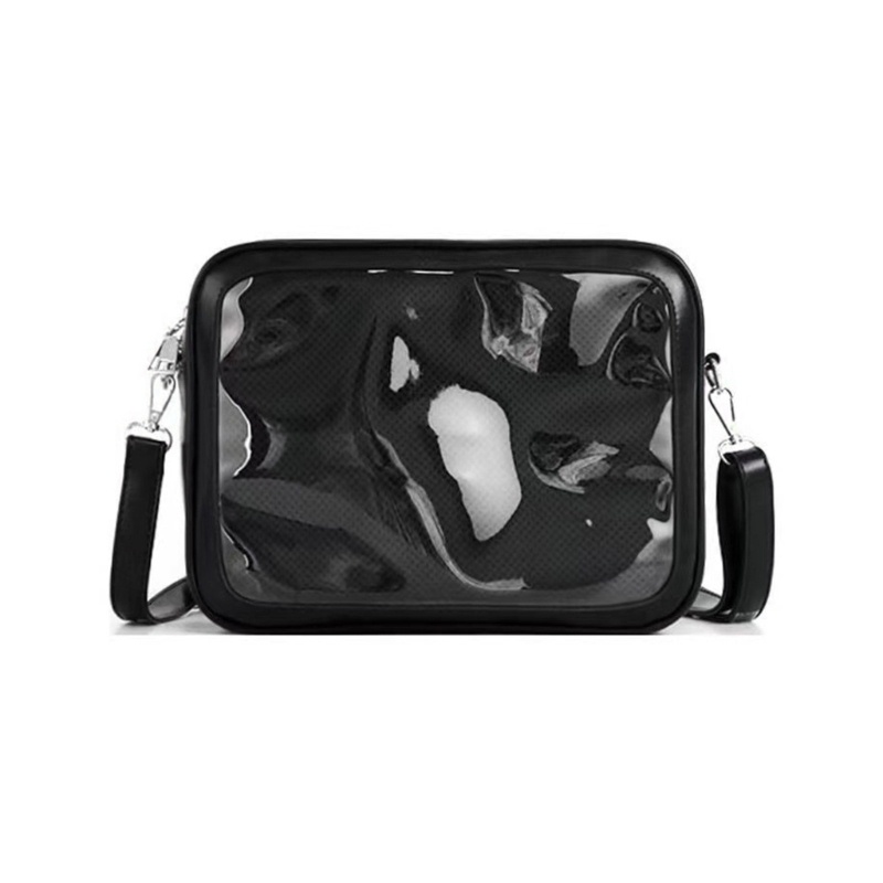 Win ผู้หญิง JK กระเป๋าสะพายน่ารัก-Lolita Crossbody กระเป๋าโปร่งใส Ita กระเป๋าสาวสไตล์ญี่ปุ่น Messenger กระเป๋า Lady Purse-Sat