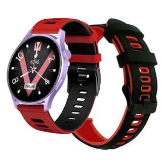 สายนาฬิกาข้อมือซิลิโคน แบบนิ่ม สําหรับ Kieslect Lora 2 Lady Smart Watch