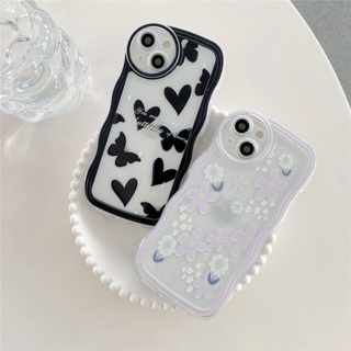 เคสโทรศัพท์มือถือ พลาสติกซิลิโคน TPU ใส กันกระแทก ลายผีเสื้อ สําหรับ Realme 9i 9 Pro Plus C12 C15 C2 A1K C21 C21Y C25Y C30 C30S C31 C33 C35 C53