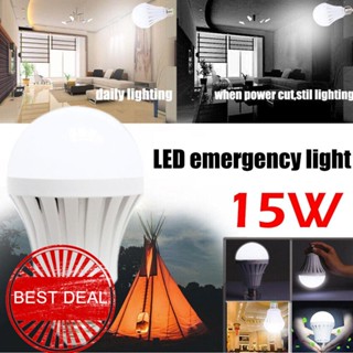 ใหม่ หลอดไฟฉุกเฉิน Led 15W ประหยัดพลังงาน สําหรับครัวเรือน E27 H7L8