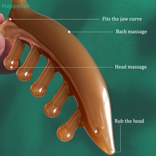 &lt;Happybay&gt; หวีนวดศีรษะ เรซินธรรมชาติ ลดราคา