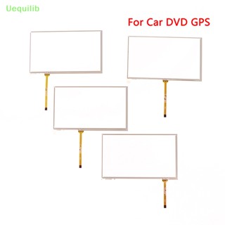 Uequilib ใหม่ แผงหน้าจอสัมผัส มัลติมีเดีย นําทาง GPS สําหรับรถยนต์ DVD