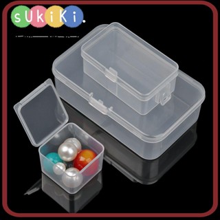 Sukiki กล่องเก็บยา คลิปพลาสติก ขนาดเล็ก