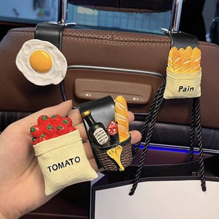 Car Seat Back Hook 2023 New Car Multifunction Small Hook Cute Cartoon Car Hanging Hook Rear Row qAG0