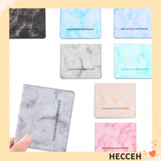 Hecceh ปกหนังสือเดินทาง น่ารัก แฟชั่น แบบพกพา กันน้ํา หนัง PU ที่ใส่หนังสือเดินทาง