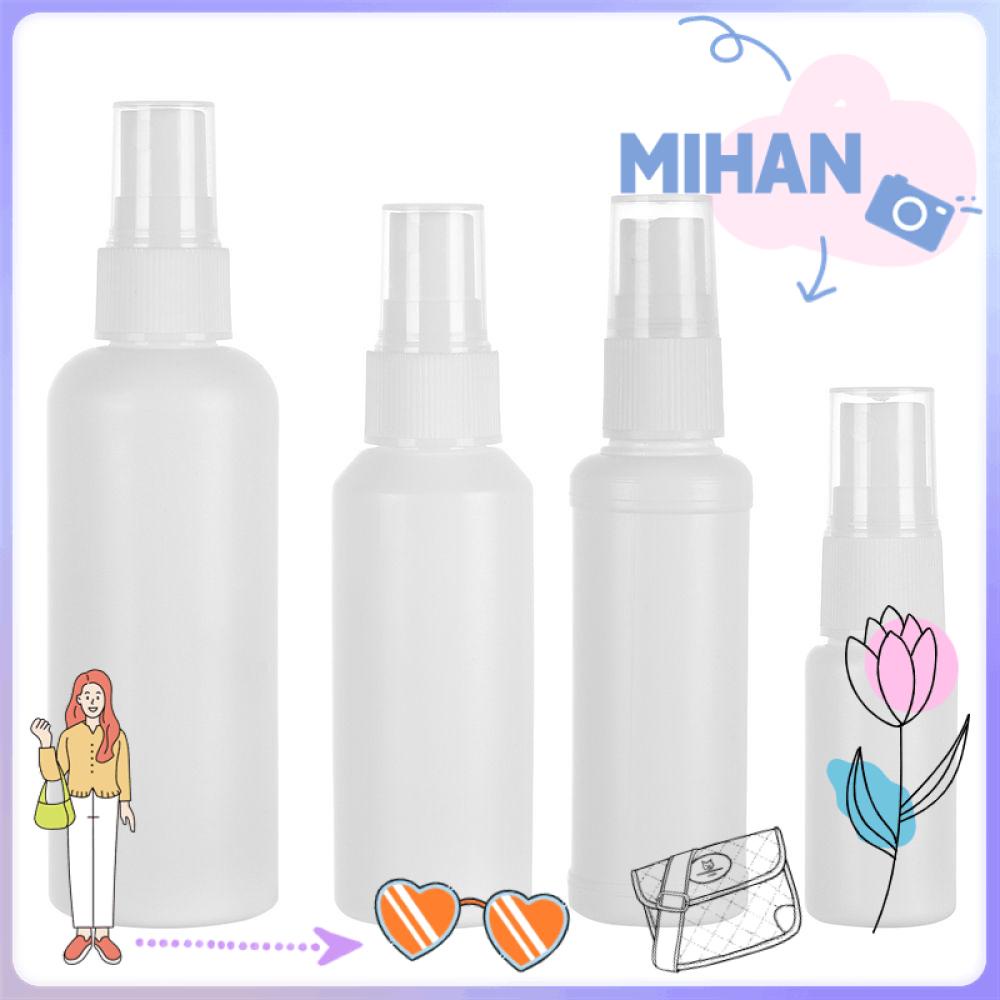 Mihan ใหม่ขวดสเปรย์เปล่าพลาสติกสําหรับใส่แชมพูโลชั่นน้ําหอมเหมาะกับการพกพาเดินทาง 1ชิ้น