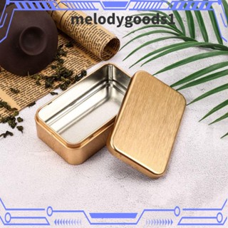 MELODYGOODS1 ขวดโหลอลูมิเนียม สําหรับใส่เทียนครีมบาล์ม จํานวน 2 ชิ้น