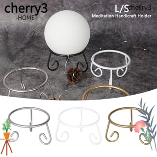 Cherry3 ฐานลูกบอลคริสตัล ทรงกลม สําหรับทําสมาธิ พร็อพถ่ายภาพ