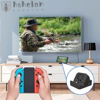 Hshelan อะแดปเตอร์พัดลมระบายความร้อน ความเร็วสูง HDMI TV USB 3.0 แบบพกพา สําหรับ Nintendo Switch