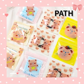 Path ถุงขนม ลายหมี หัวใจ สไตล์เกาหลี สําหรับใส่ของขวัญ