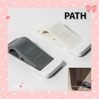 PATH กันชนประตู แบบยืดหยุ่น ไร้เสียง สีเทาอ่อน สําหรับบ้าน ออฟฟิศ