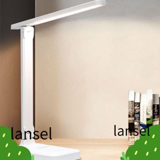 Lansel โคมไฟตั้งโต๊ะ Led โคมไฟอ่านหนังสือข้างเตียง ถนอมสายตา โคมไฟกลางคืน