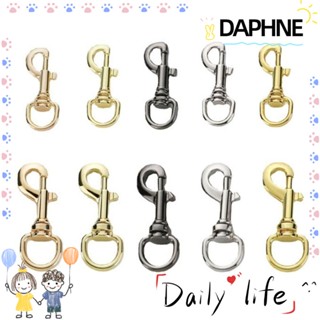 Daphne หัวเข็มขัดโลหะ หมุนได้ 5 สี คุณภาพสูง 60*20 มม. อุปกรณ์เสริม สําหรับกระเป๋าเดินทางสัตว์เลี้ยง 4 ชิ้น