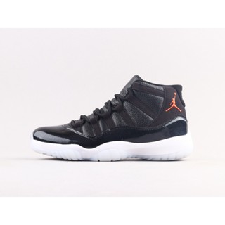 Aj11 Air Jordan 11 Devil King รองเท้าบาสเก็ตบอลลําลอง สําหรับผู้ชาย 378037-002 ก