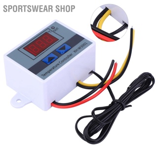 Sportswear Shop  DC 12V 120W สวิตช์ควบคุมอุณหภูมิแบบดิจิตอลพร้อมเซนเซอร์กันน้ำ Probe