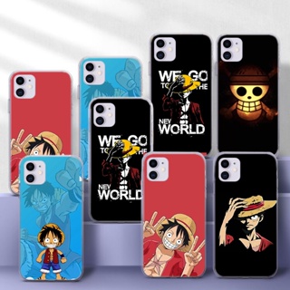 เคสโทรศัพท์มือถือแบบนิ่ม ลายการ์ตูนลูฟี่ วันพีซ SXDL25 สําหรับ Realme 3 Q 5 5i 5s 6 6i 7 Pro 7i C11 C12 C15