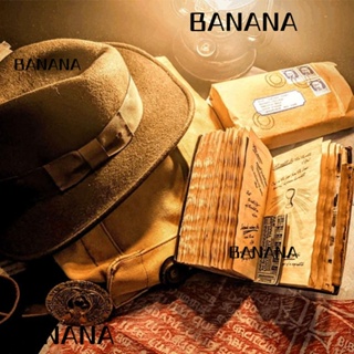 Banana1 สมุดโน้ตไดอารี่ ลาย Indiana Jones Grail สไตล์เรโทร