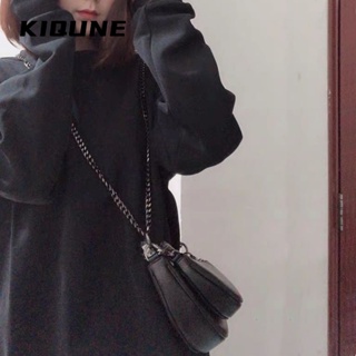 KIQUNE   กระเป๋าสะพาย ข้าง กระเป๋าผู้หญิงสะพายข้าง 2023 new  Beautiful ทันสมัย ins Korean Style L91TKT0 37Z230910