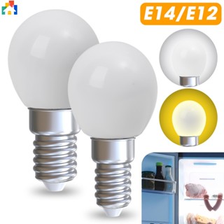 หลอดไฟฮาโลเจน LED E12 E14 220V สีขาวอบอุ่น แบบเปลี่ยน สําหรับตู้เย็น ตู้ บ้าน ห้องครัว 1 ชิ้น