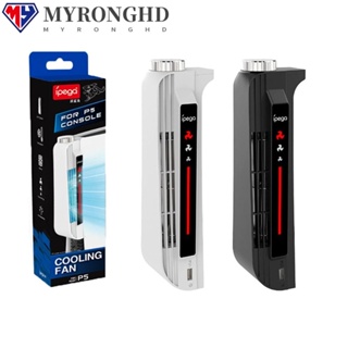 Myronghd พัดลมระบายความร้อน ควบคุมอุณหภูมิ ทนทาน อุปกรณ์เสริม สําหรับ PS5