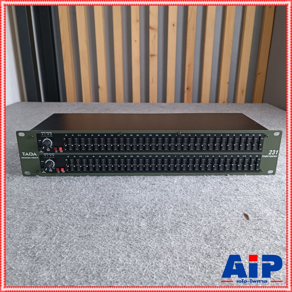 TADA 231XL EQ Equalizer ธาดา อีควอไลเซอร์ 231-XL EQ2ชั้น สไลค์สั้น TADA รุ่น 231XL TADA EQ-231XL อิคลอไลเซอร์ 2x31 ช่...