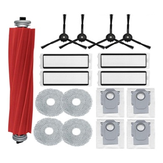 Filter Mop Accessories For Roborock Q Revo / P10 Robtic Vacuum Cleaner,17 Replecement Spare Parts