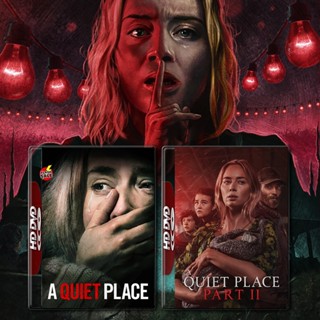 Bluray บลูเรย์ A Quiet Place Part 1-2 ดินแดนไร้เสียง 1-2 (2021) Bluray หนังใหม่ มาสเตอร์ เสียงไทย (เสียง ไทย/อังกฤษ ซับ