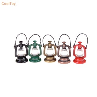 Cooltoy โคมไฟน้ํามันจิ๋ว 1:6 1:12 สไตล์เรโทร สําหรับตกแต่งบ้านตุ๊กตา ห้องนั่งเล่น ขายดี