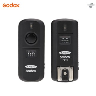 {fly} Godox FC-16 2.4GHz 16 Channels Wireless Remote Flash Studio Strobe Trigger Shutter Replacement for  5D 6D 7D 5D Mark III 60D 600D 700D 70D 650D 550D