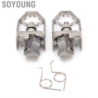 Soyoung Motorcycle Pedal  Sharp  Foot Peg Non-Slip for Motorbike Modification