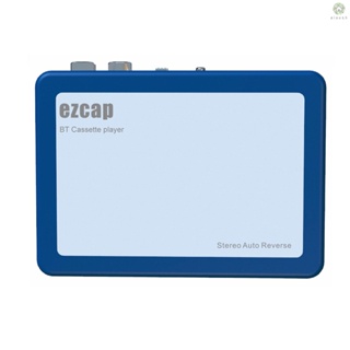 [DZ] Ezcap215 เครื่องเล่นเทปคาสเซ็ต BT 4.2 แบบพกพา พร้อมหูฟัง