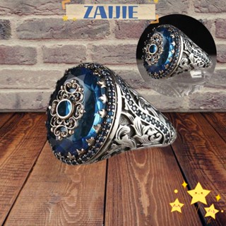 Zaijie24 แหวนปิด เครื่องประดับแฟชั่น โลหะผสม หลายขนาด