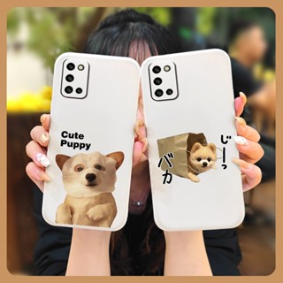 Lens bump protection Simplicity Phone Case For Samsung Galaxy A03S/SM-A037G protective case Cartoon Lens package