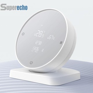 Tuya เครื่องวัดอุณหภูมิความชื้น WiFi เซนเซอร์อัจฉริยะ สําหรับบ้าน [superecho.th]