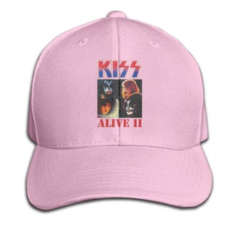 Kiss The Band Alive Ii หมวกเบสบอลลําลอง กันแดด แฟชั่น สําหรับตกปลากลางแจ้ง