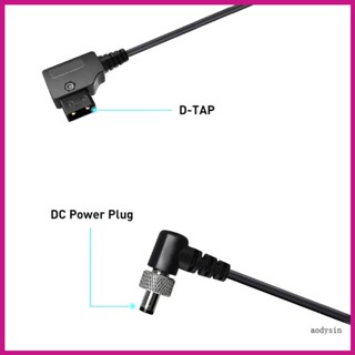 Aod D-Tap เป็น DC2 1 DC2 5 สายเคเบิลล็อคสายไฟ มุม D-Tap สําหรับ Atomos วิดีโอ ช่วยจอภาพ ตัวรับสัญญาณไฟฟ้า