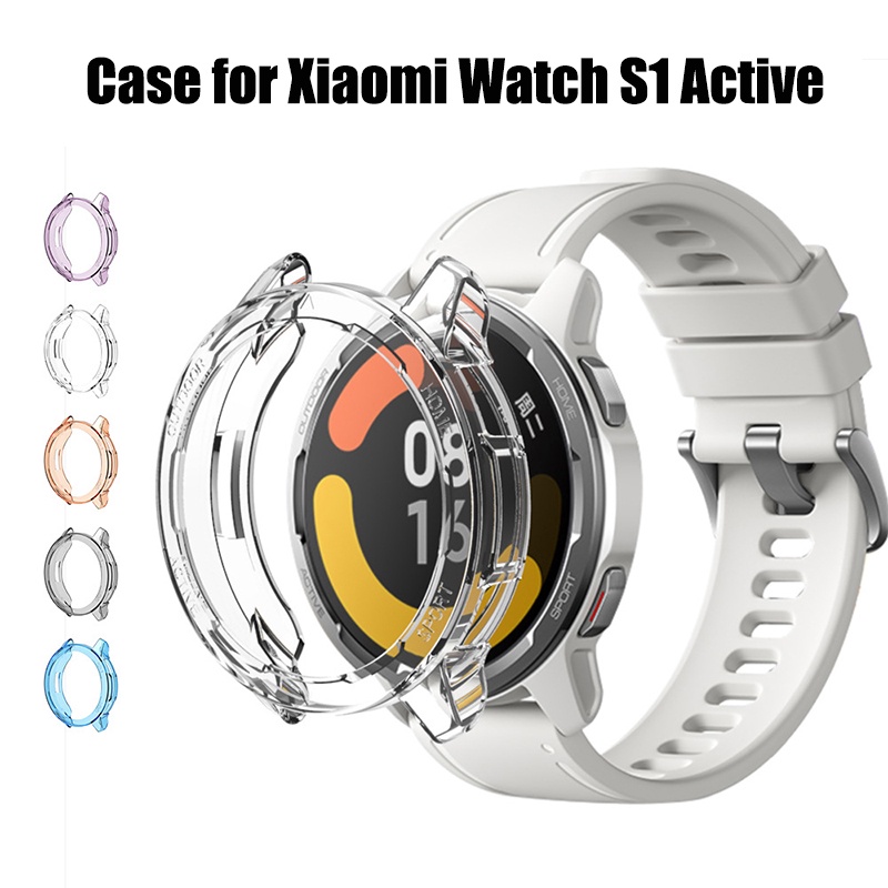 เคสชุบ สําหรับ Xiaomi Watch S1 Active Smartwatch อุปกรณ์เสริมทดแทน กรอบกันชน สําหรับ Xiaomi Mi Watch